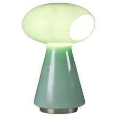 Mushroom Lamp, Green Murano Glass, Vistosi