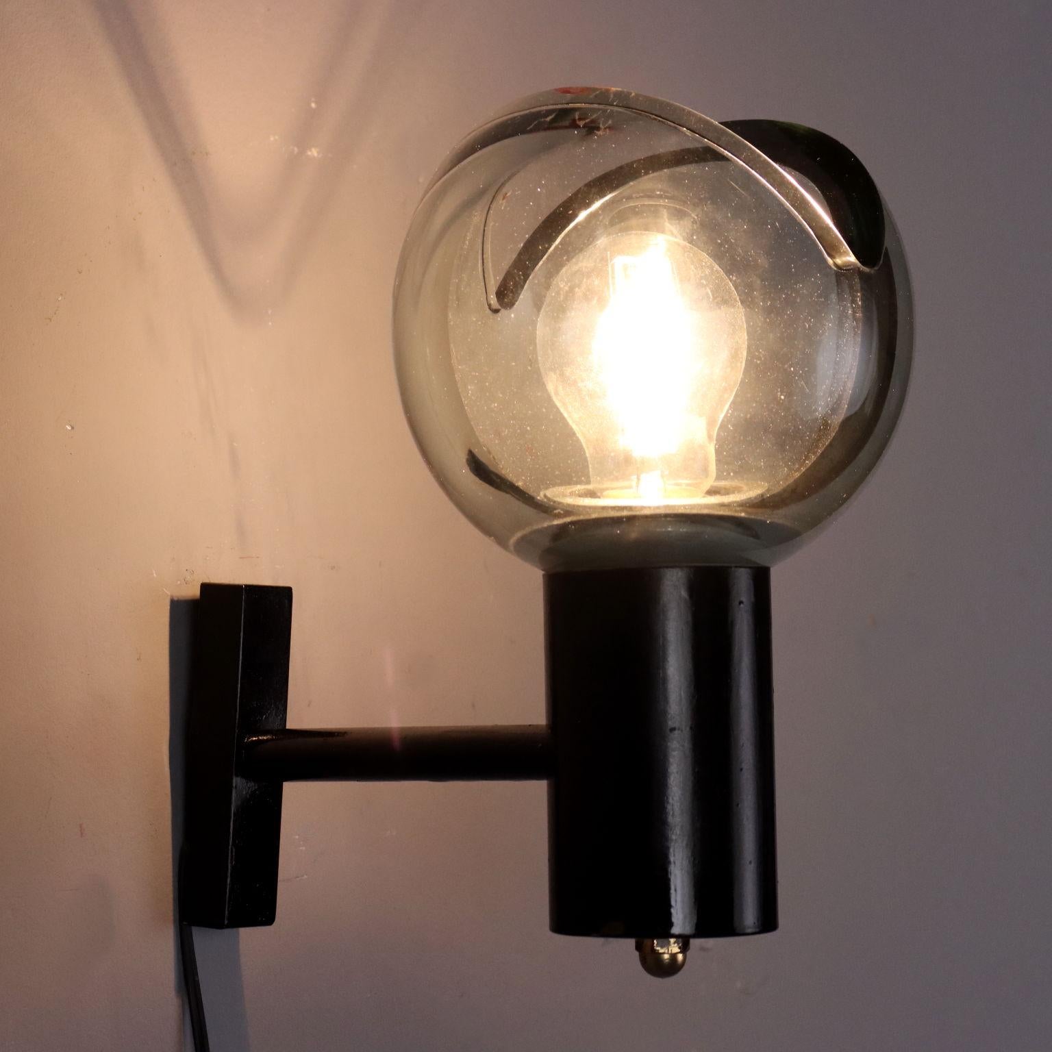 Italian Lampada a Parete Anni 60 in vendita