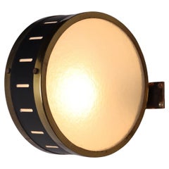 1960er Jahre Runde Wandlampe