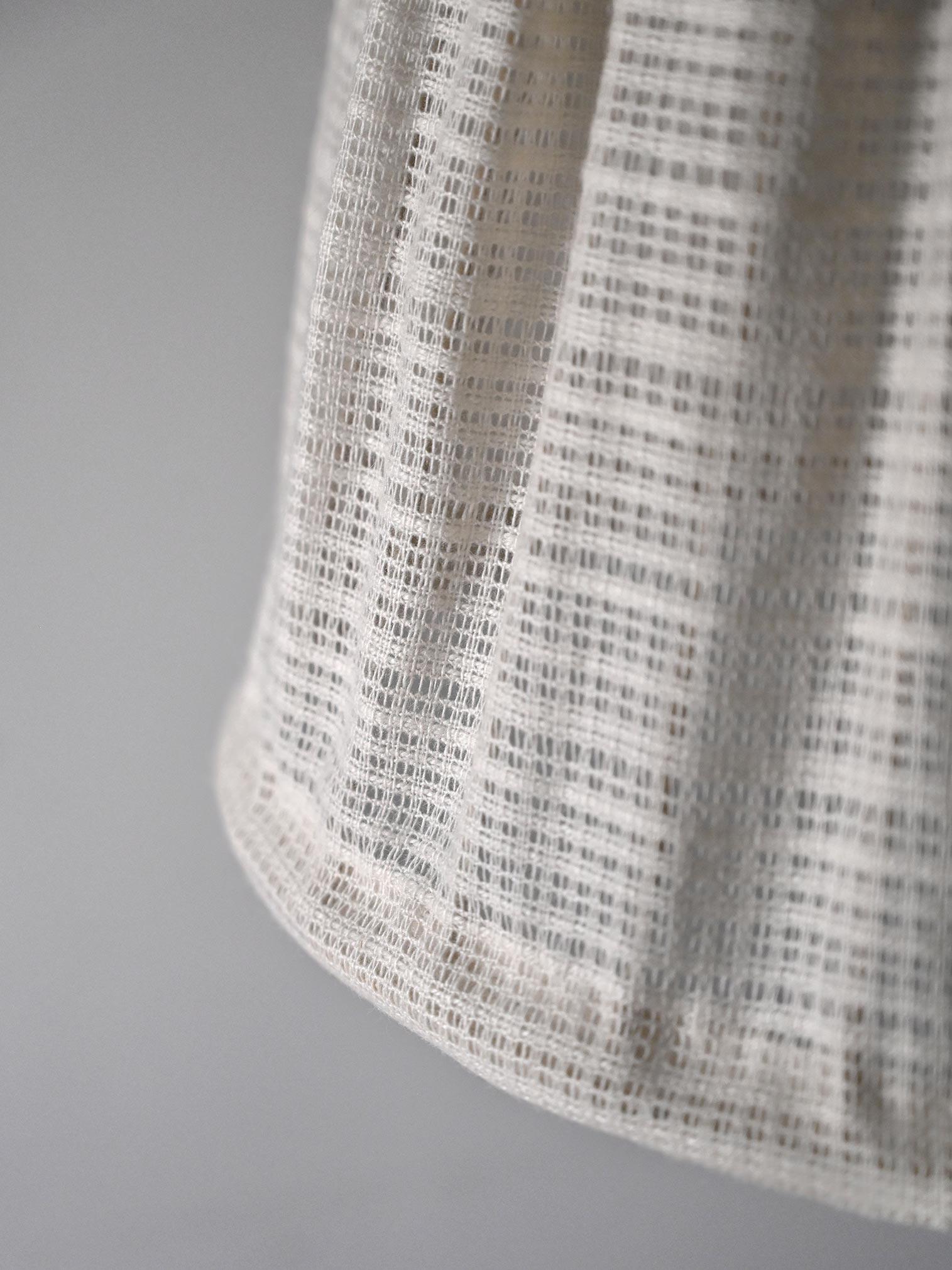 Scandinavian Floor lamp with fabric shade For Sale