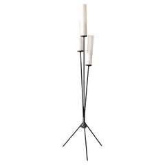 Vintage floor lamp with three lights