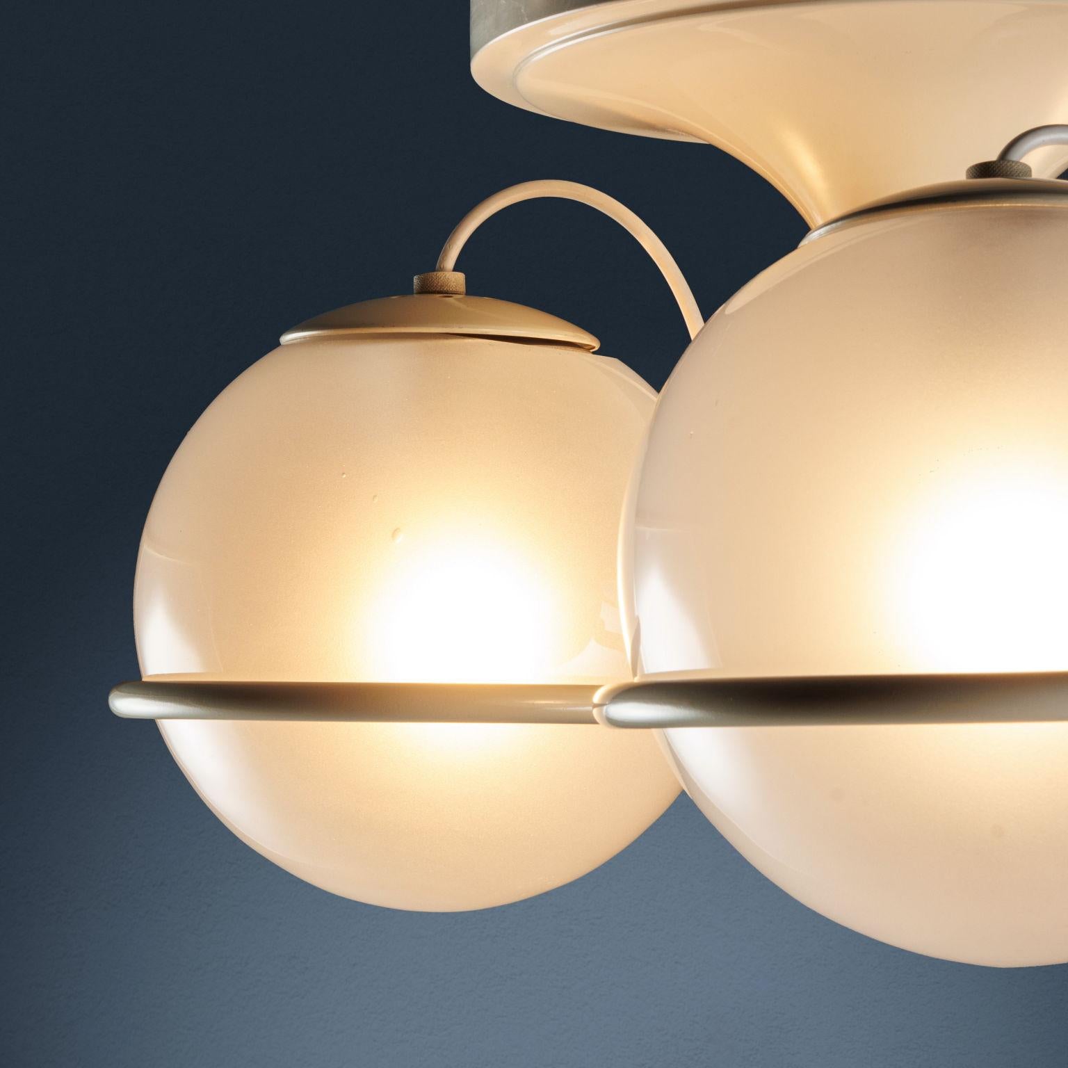 Ceiling lamp '2042/3' Gino Sarfatti for Arteluce 1950s In Excellent Condition For Sale In Milano, IT