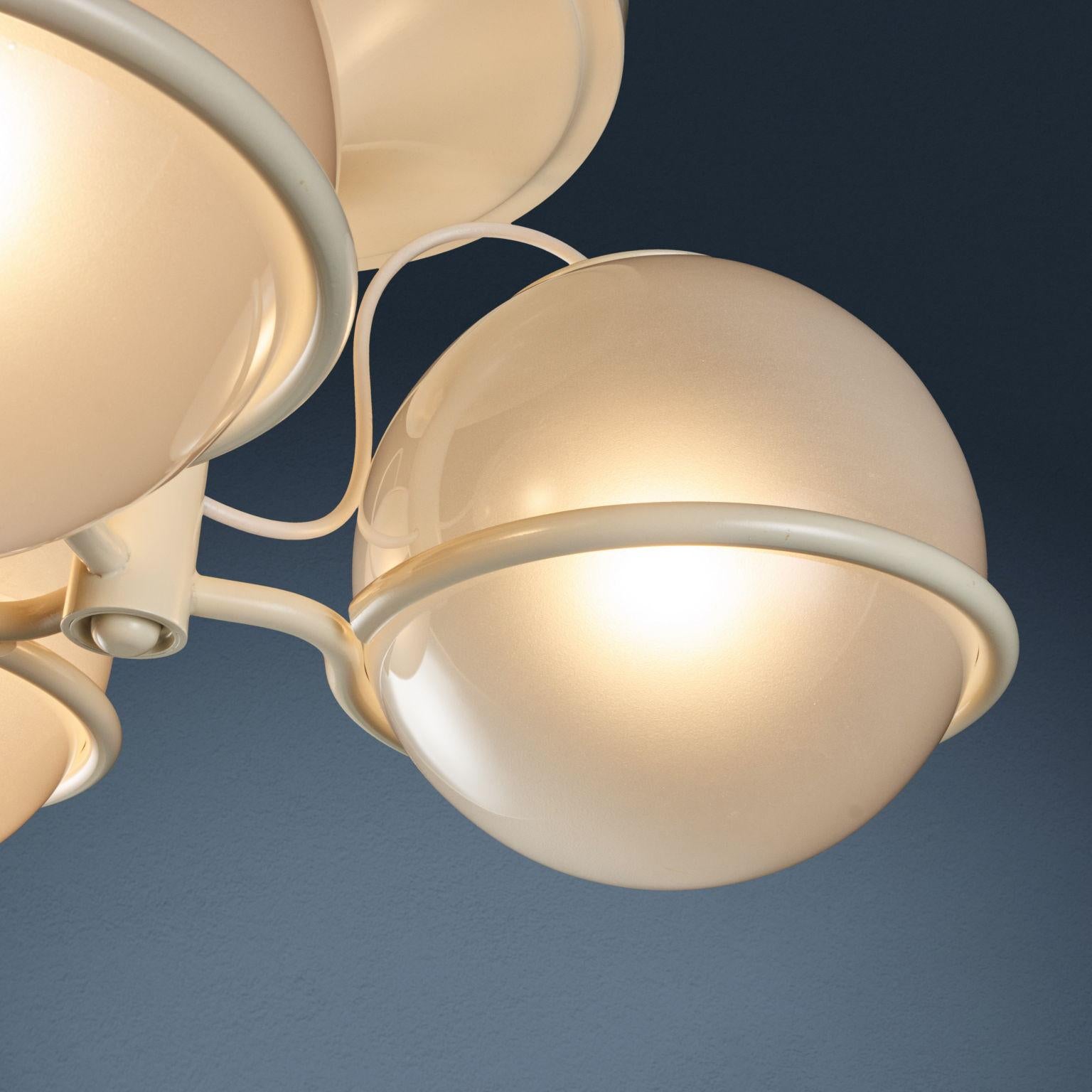 Mid-20th Century Ceiling lamp '2042/3' Gino Sarfatti for Arteluce 1950s For Sale