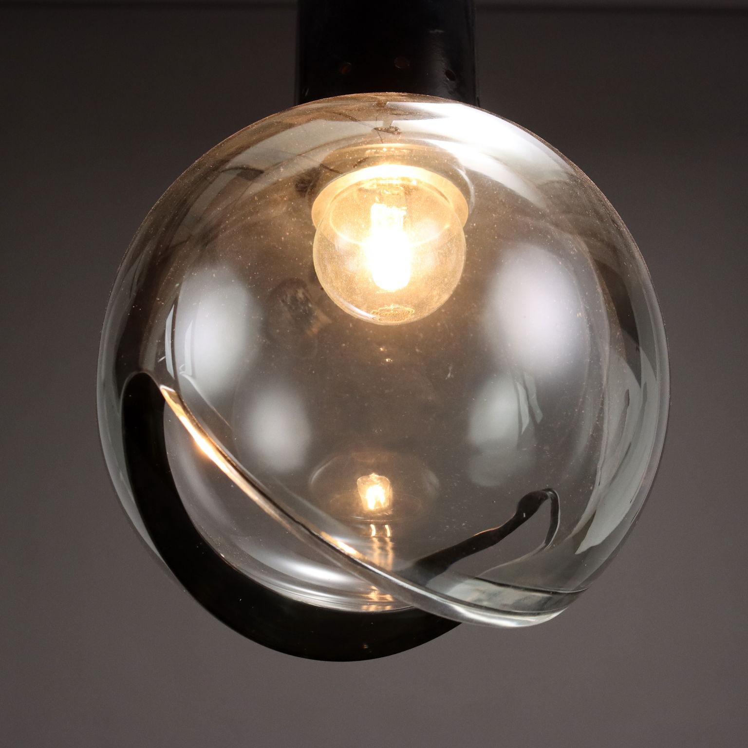 Italian Ceiling lamp  1960s a point of light For Sale