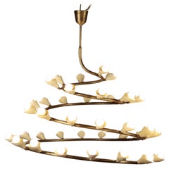 Lampada a soffitto Arteluce '2040' Gino Sarfatti anni 40-50s