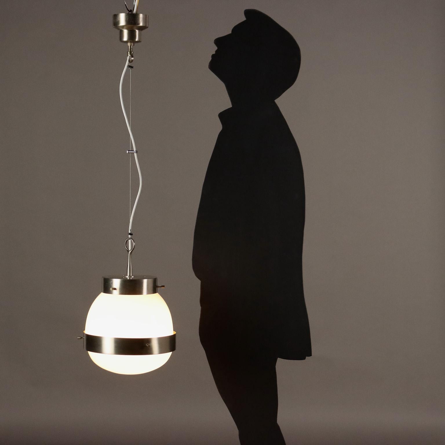 Mid-Century moderno Lampada a Soffitto Delta di Sergio Mazza per Artemide anni 60