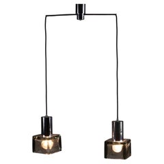 Ceiling lamp two point light Anni 60 70 Ceiling lamp two point light Anni 60 70