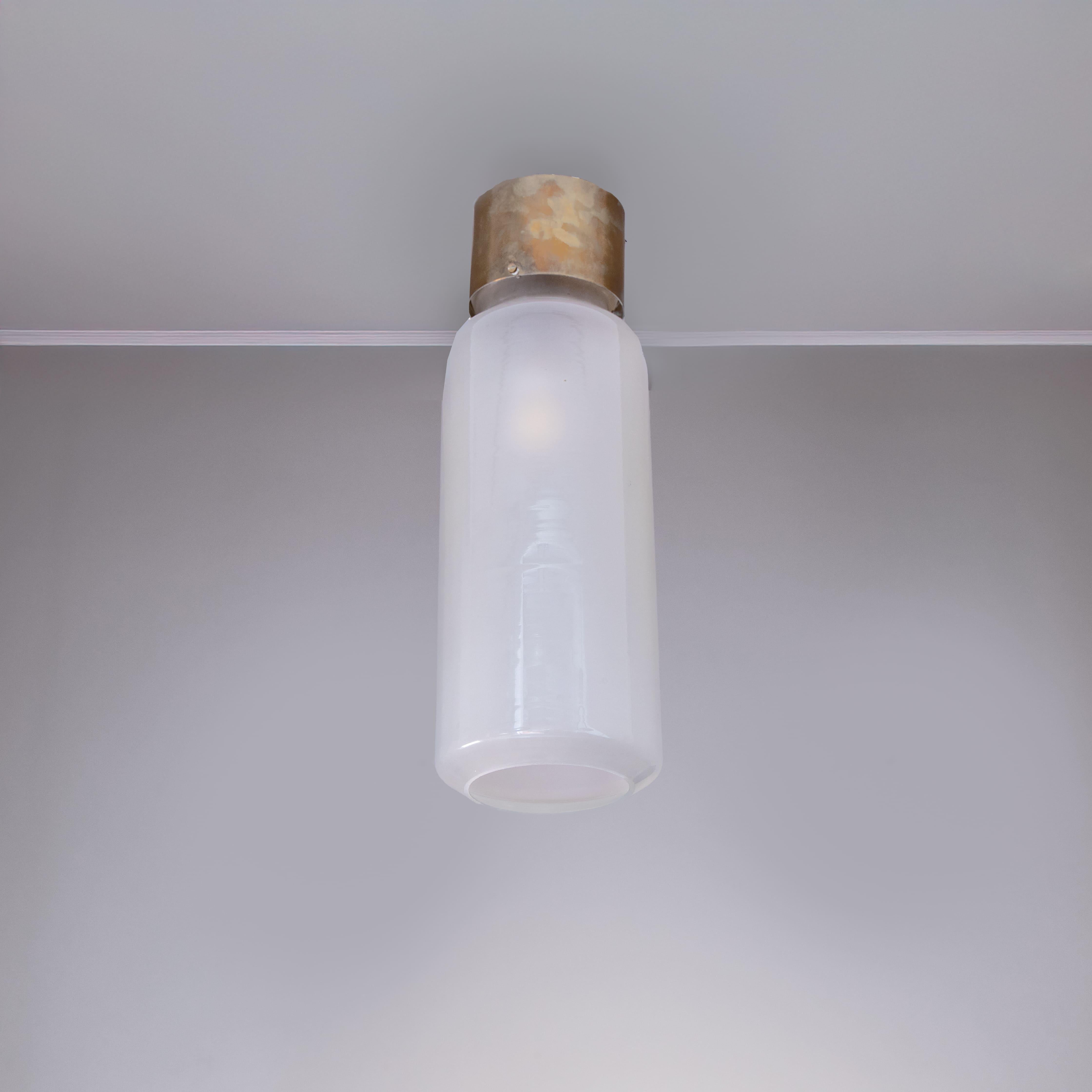 Ceiling lamp model LP10, design by Luigi Caccia Dominioni for Azucena, Italy, 1958. An elegant example of mid-century lighting, the LP10 lamp, also known as the 