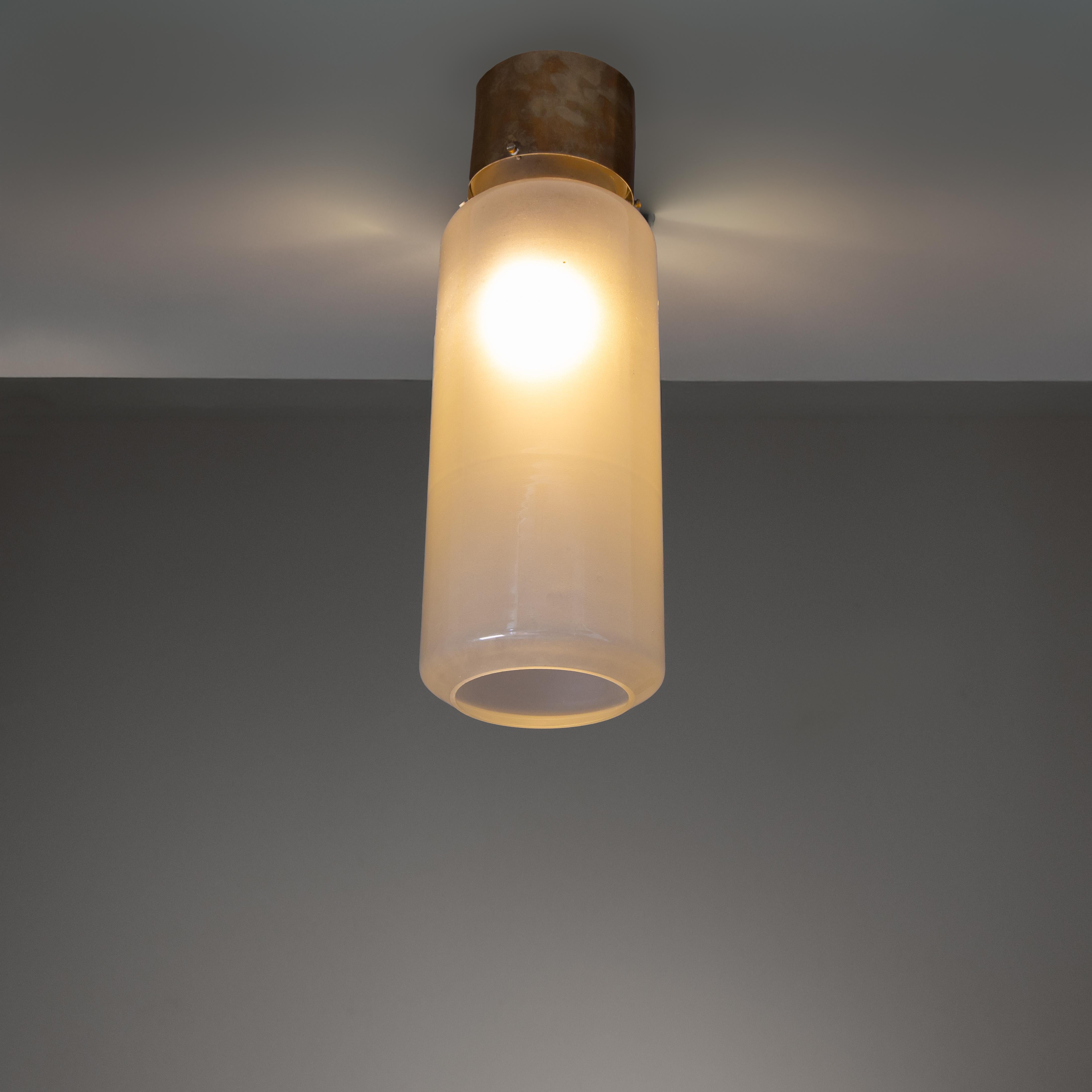 Italian LP10 ceiling lamp, Bidone, Luigi Caccia Dominioni for Azucena, 1958 For Sale