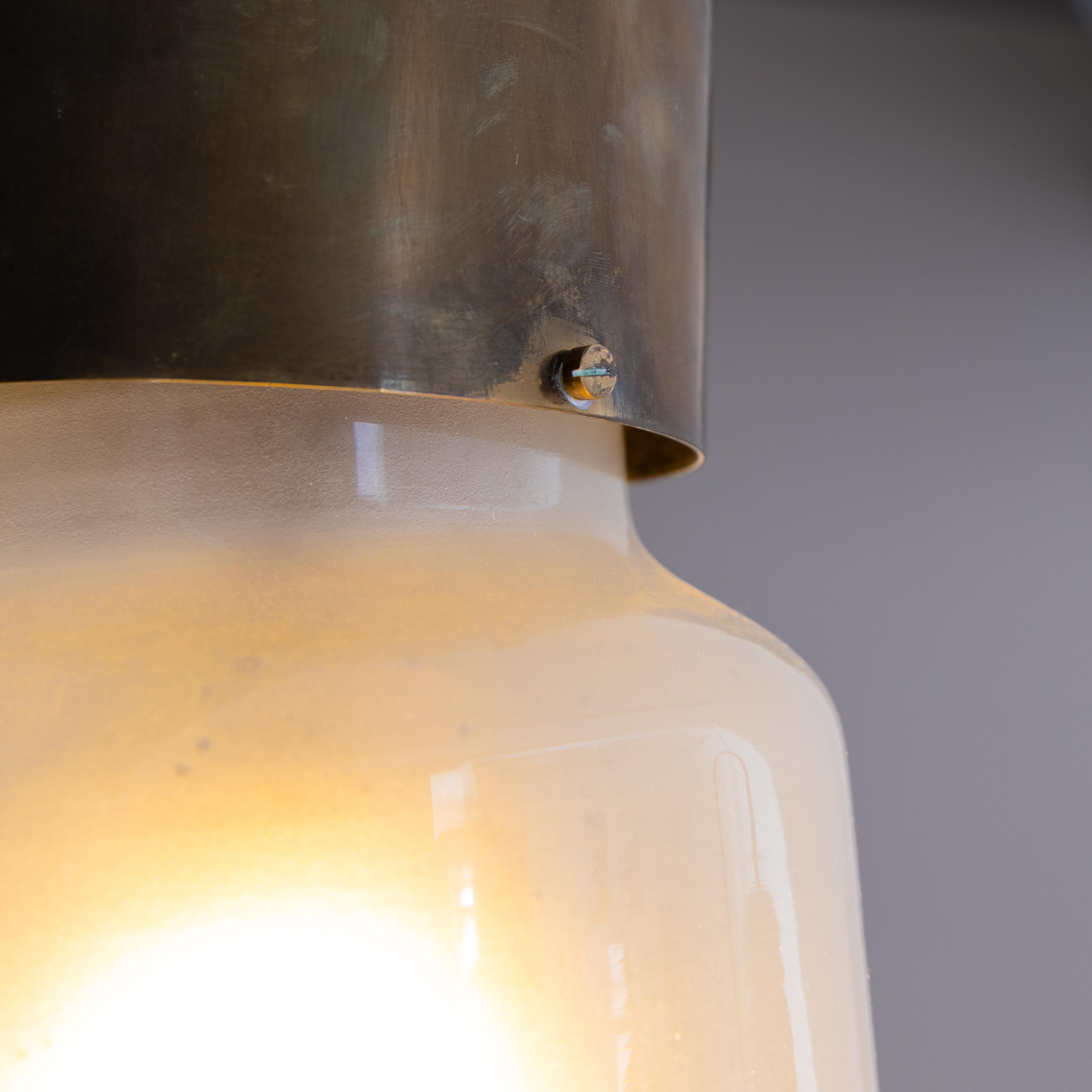 Mid-20th Century LP10 ceiling lamp, Bidone, Luigi Caccia Dominioni for Azucena, 1958 For Sale
