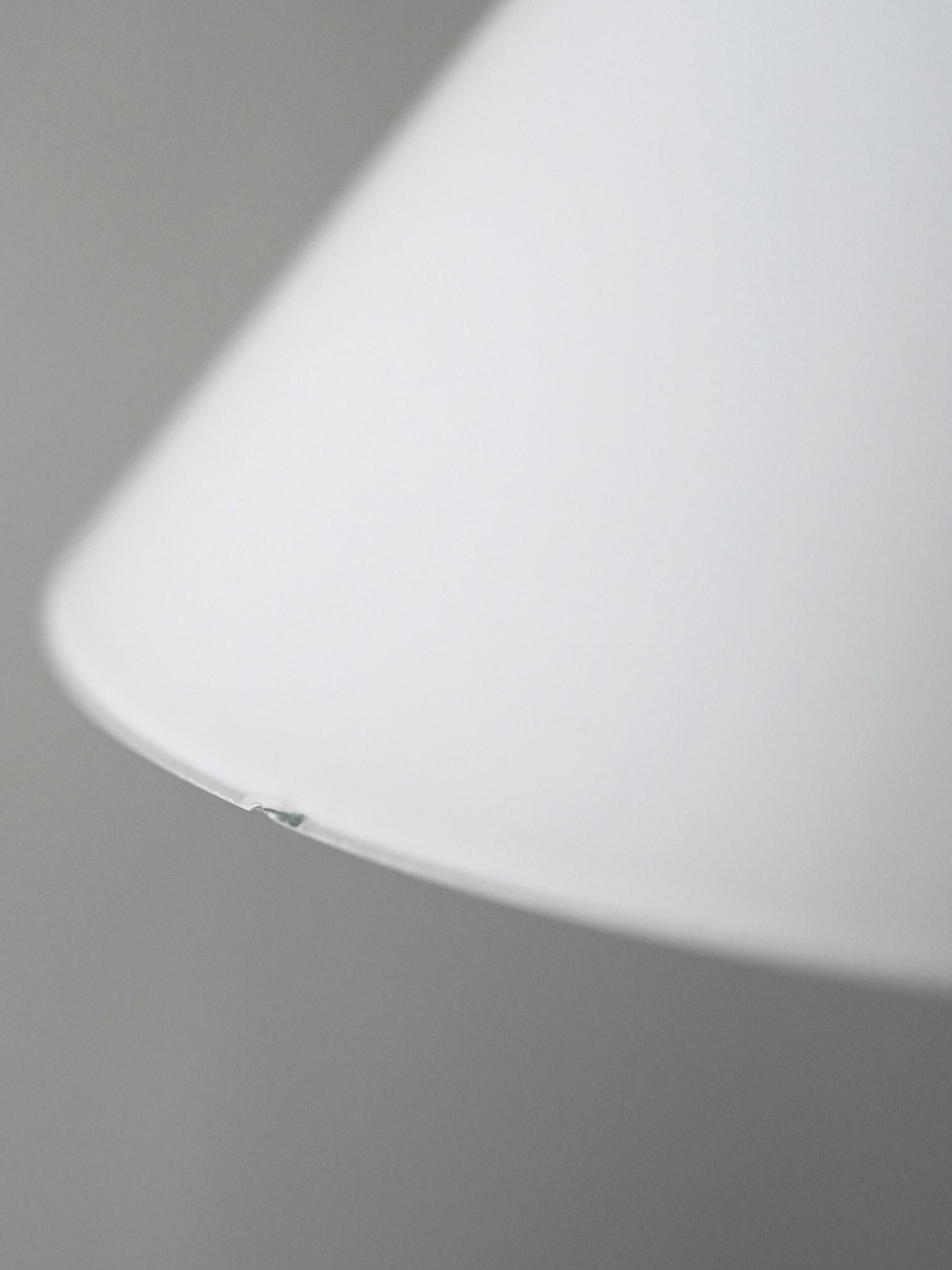 Lampada a soffitto scandinava anni ’70 in ottone 1