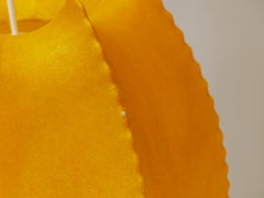 Lampada a sospensione ARANCIONE Cocoon, 1960