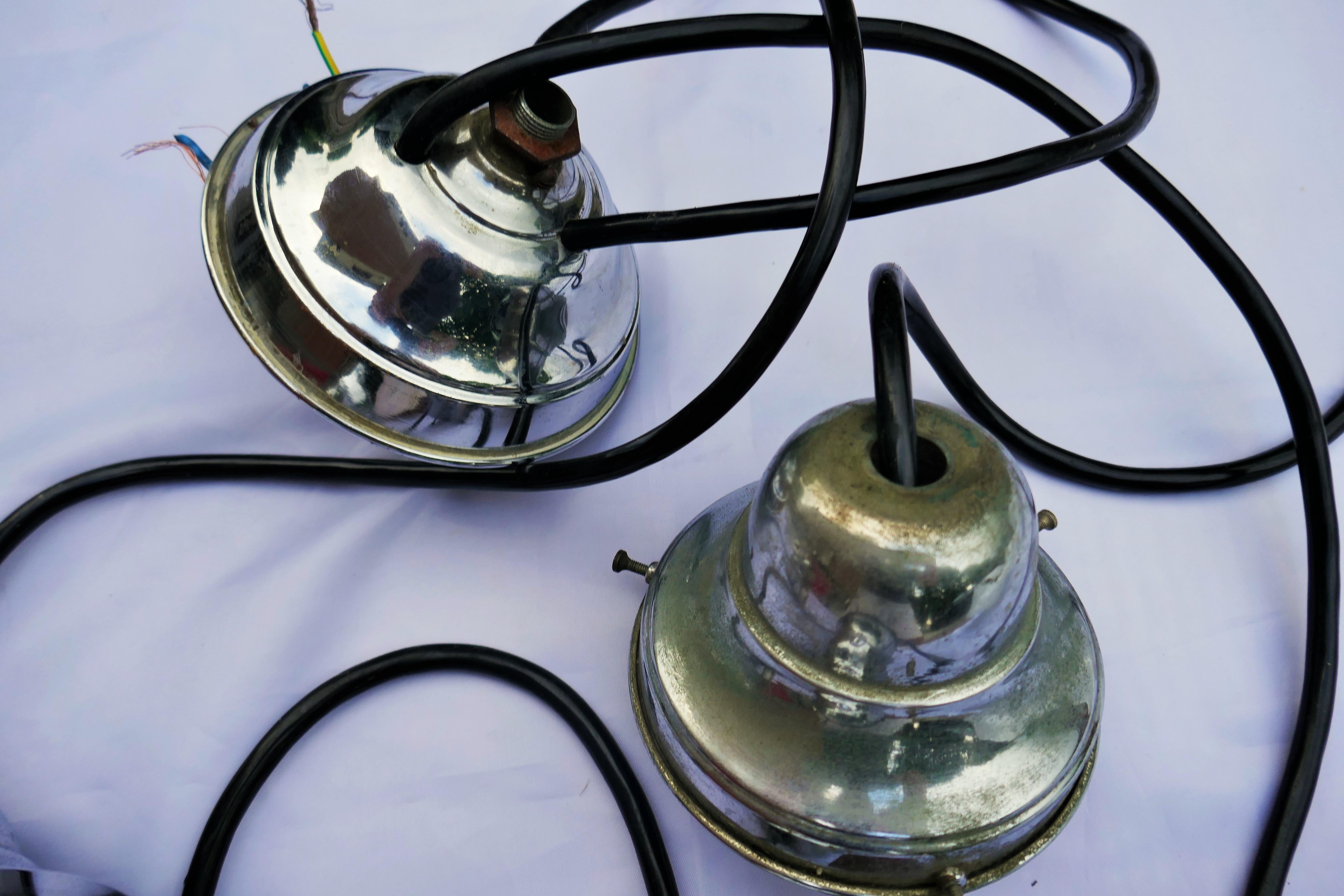 Lampada a sospensione Art Dèco in vendita 8