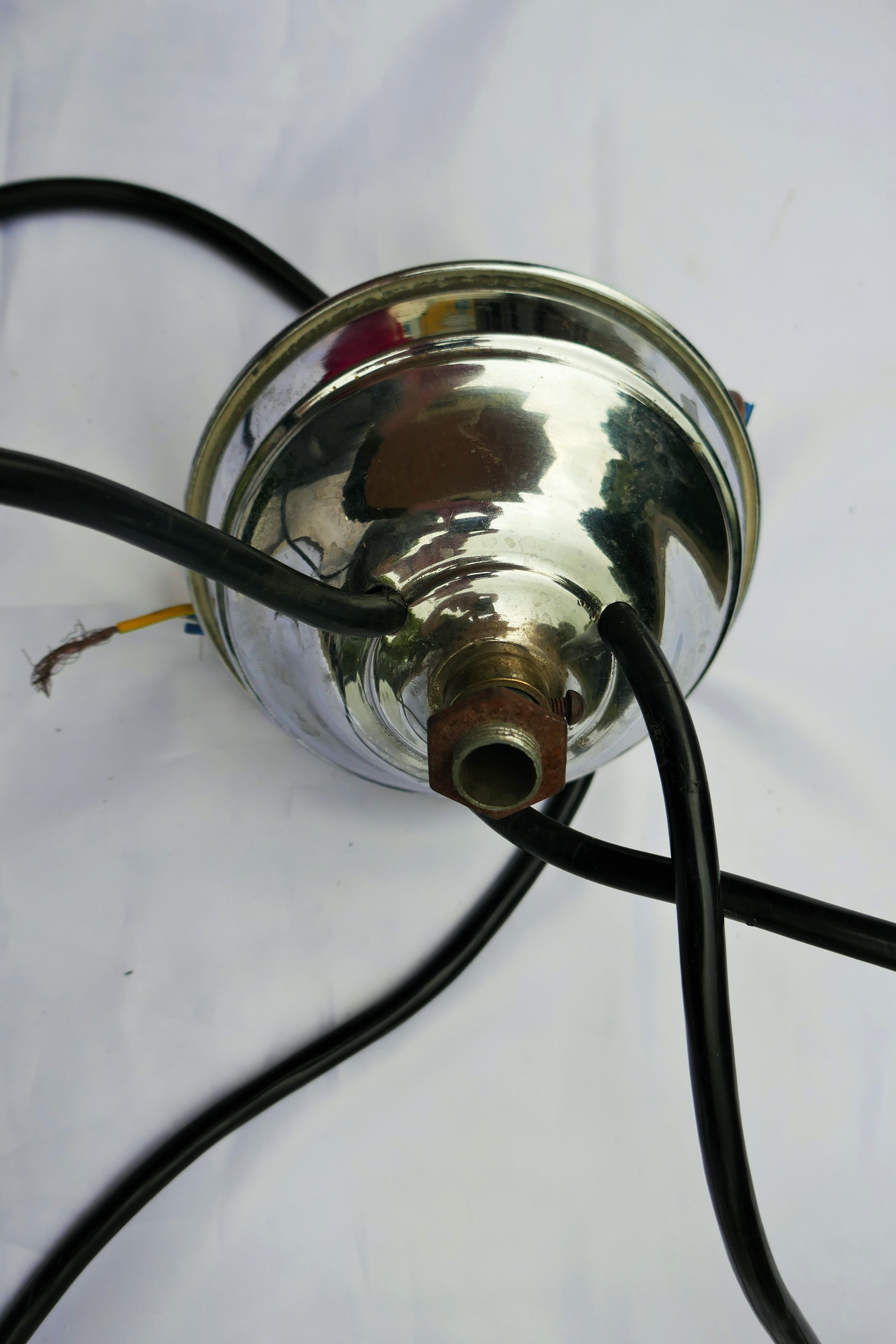 Lampada a sospensione Art Dèco in vendita 10