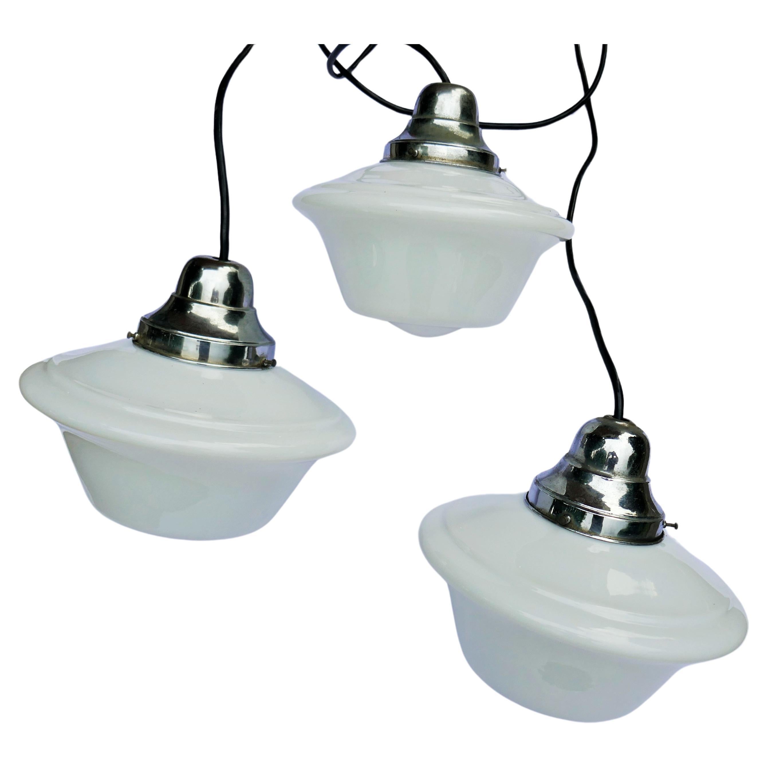 Lampada a sospensione Art Dèco In condizioni buone in vendita a Lugo, IT