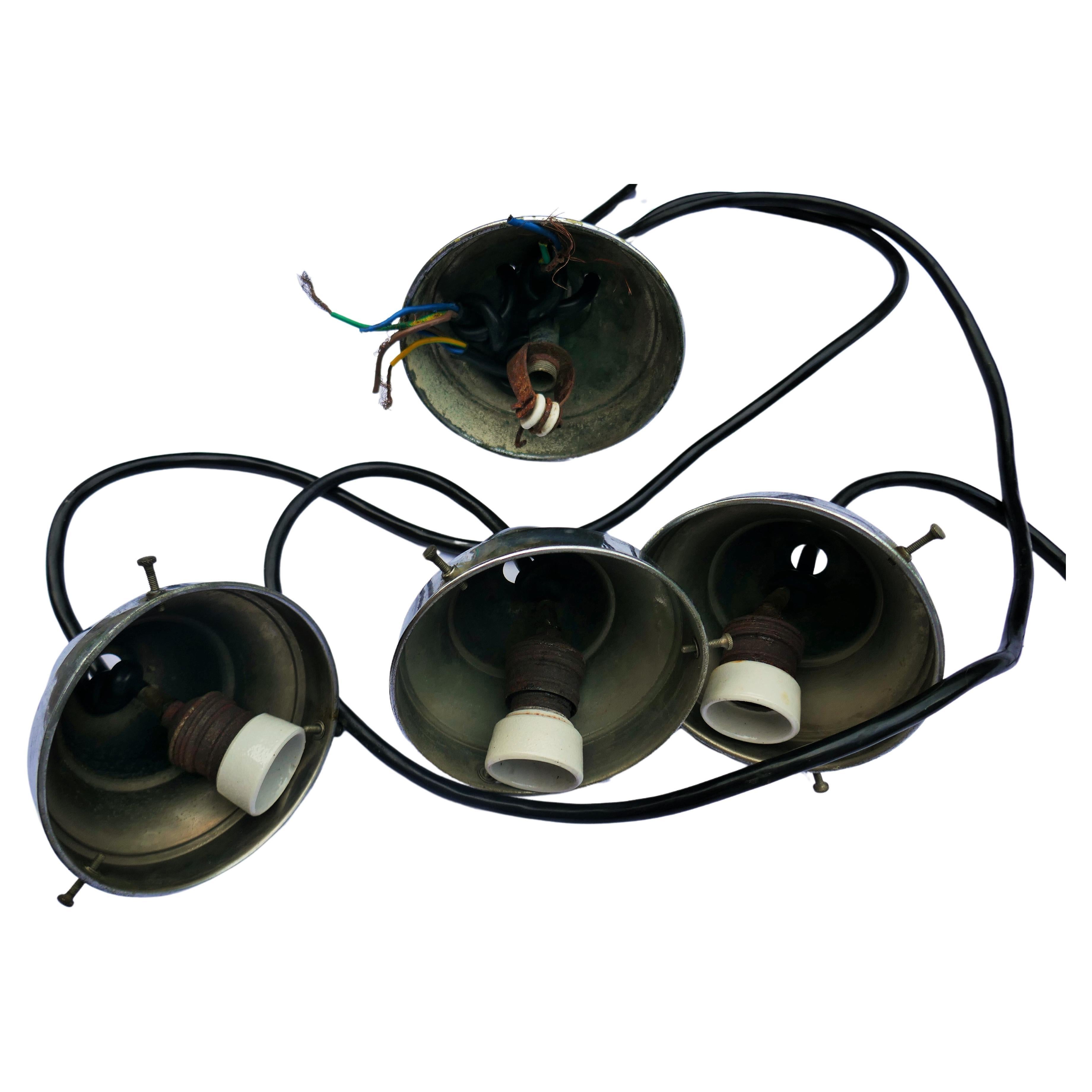 Early 20th Century Lampada a sospensione Art Dèco in vendita