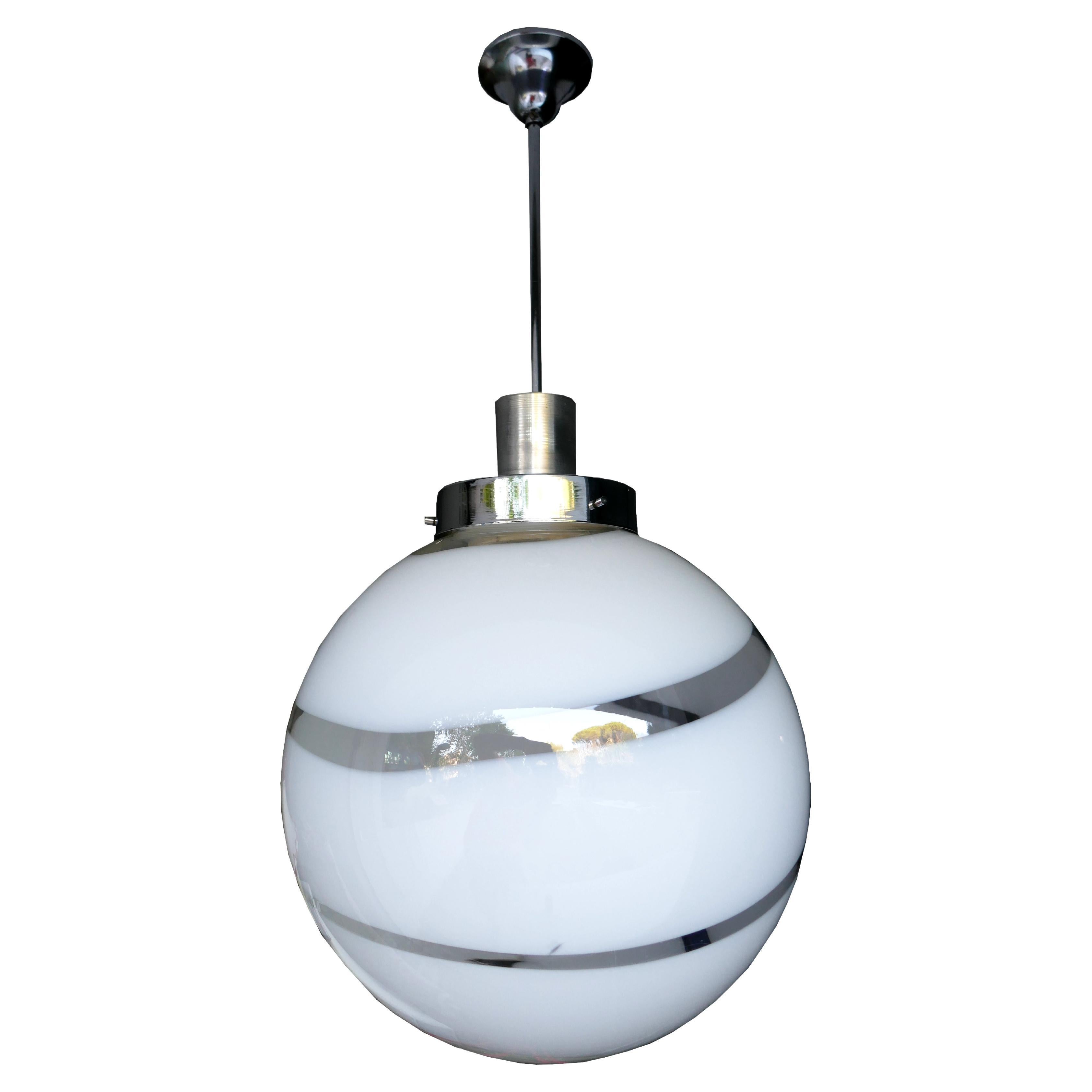 Pendant lamp attributed to Carlo Scarpa For Sale