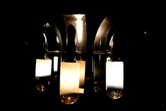 Lampada a sospensione attribuita a Goffredo Reggiani