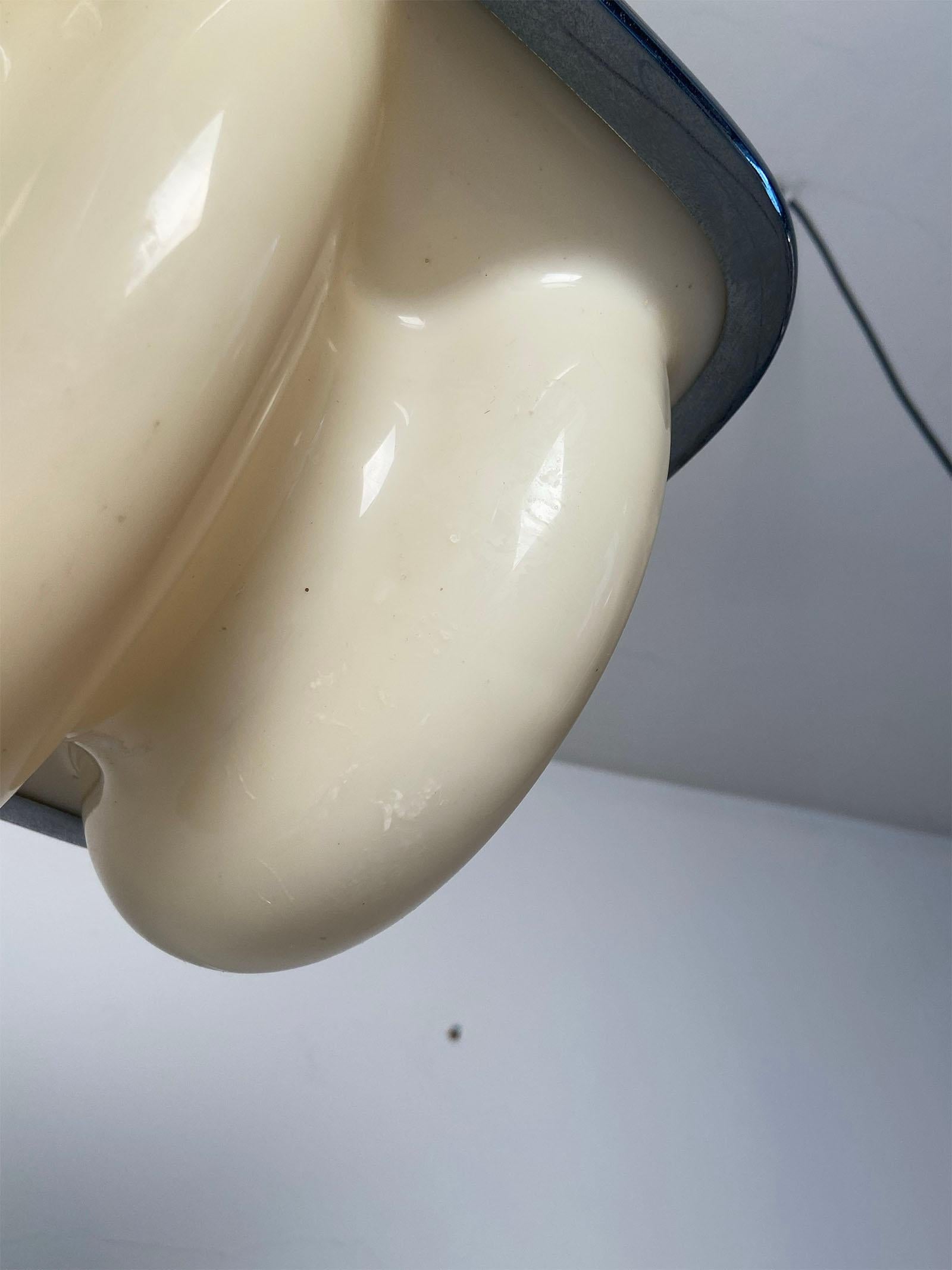 Lampada a sospensione Bruco di Ettore Sottsass per Poltronova del 1970 Aluminio en venta