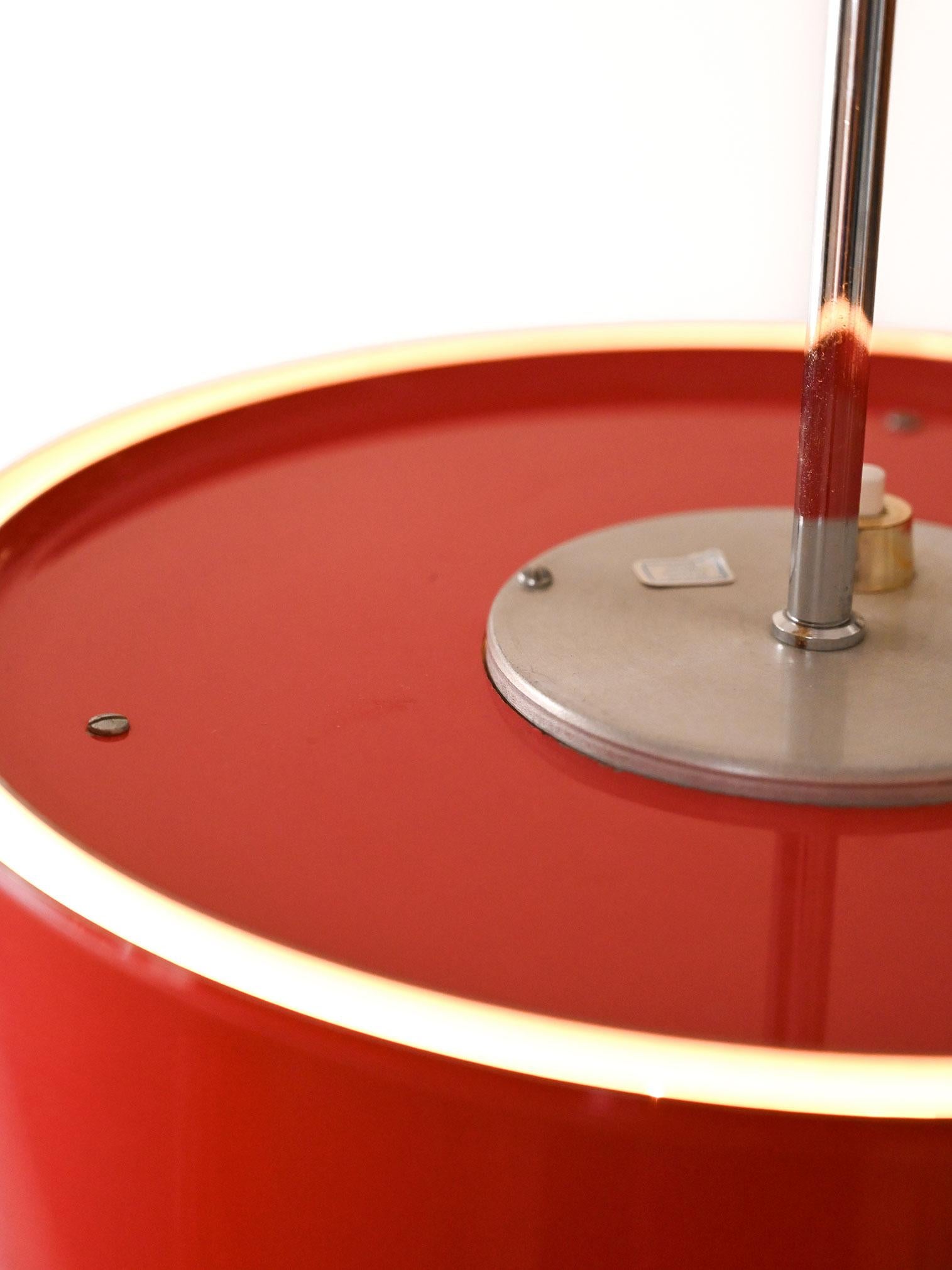 Metallo Lampada a sospensione “Bumling” rossa di Anders Pehrson in vendita