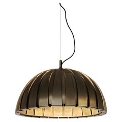 Lampada a sospensione "Calotta", Elio Martinelli per Martinelli Luce, anni '60
