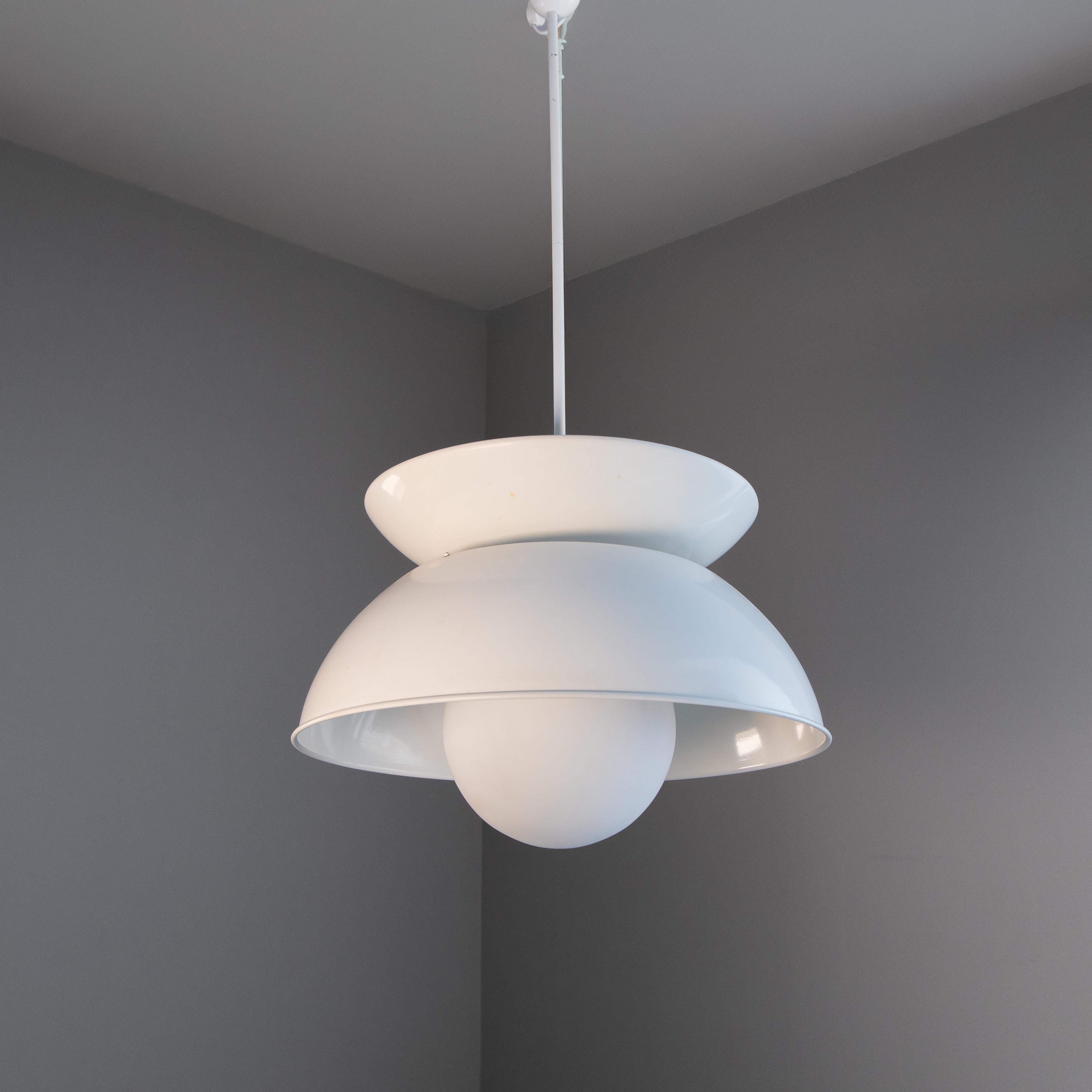 Italian Lampada a sospensione Cetra, Vico Magistretti, Artemide, 1960 in vendita