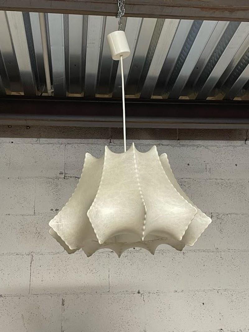 Cocoon pendant lamp, 1960s 3
