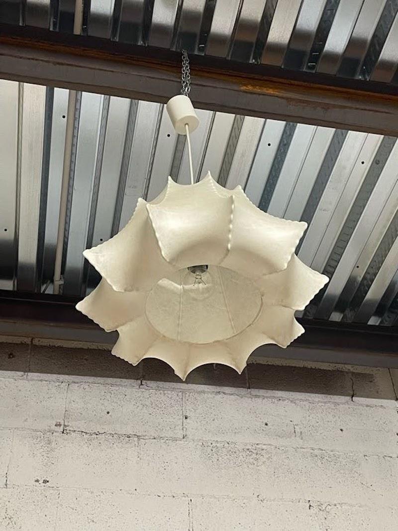 Cocoon pendant lamp, 1960s 4