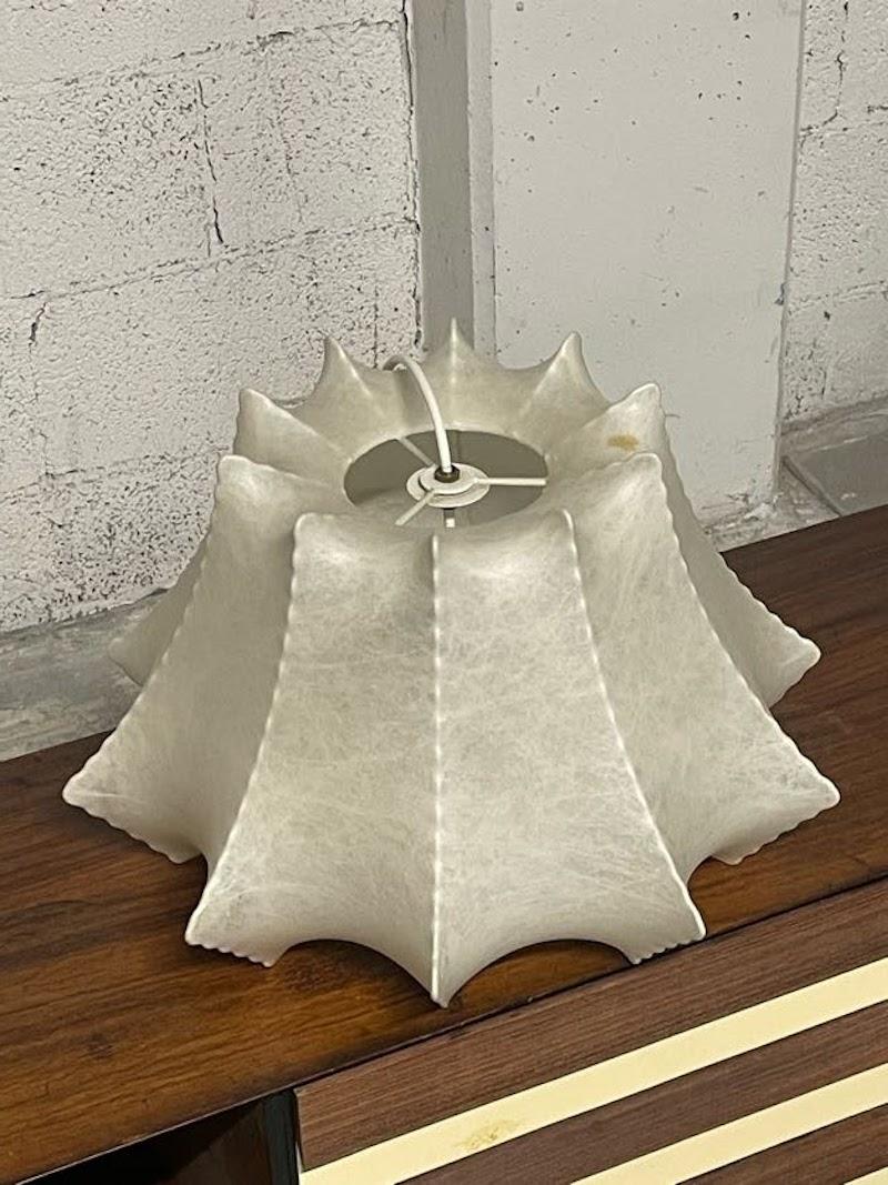 European Cocoon pendant lamp, 1960s