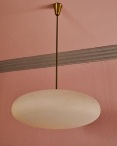 Hängeleuchte, Entwurf von Angelo Lelii für Arredoluce, Italien