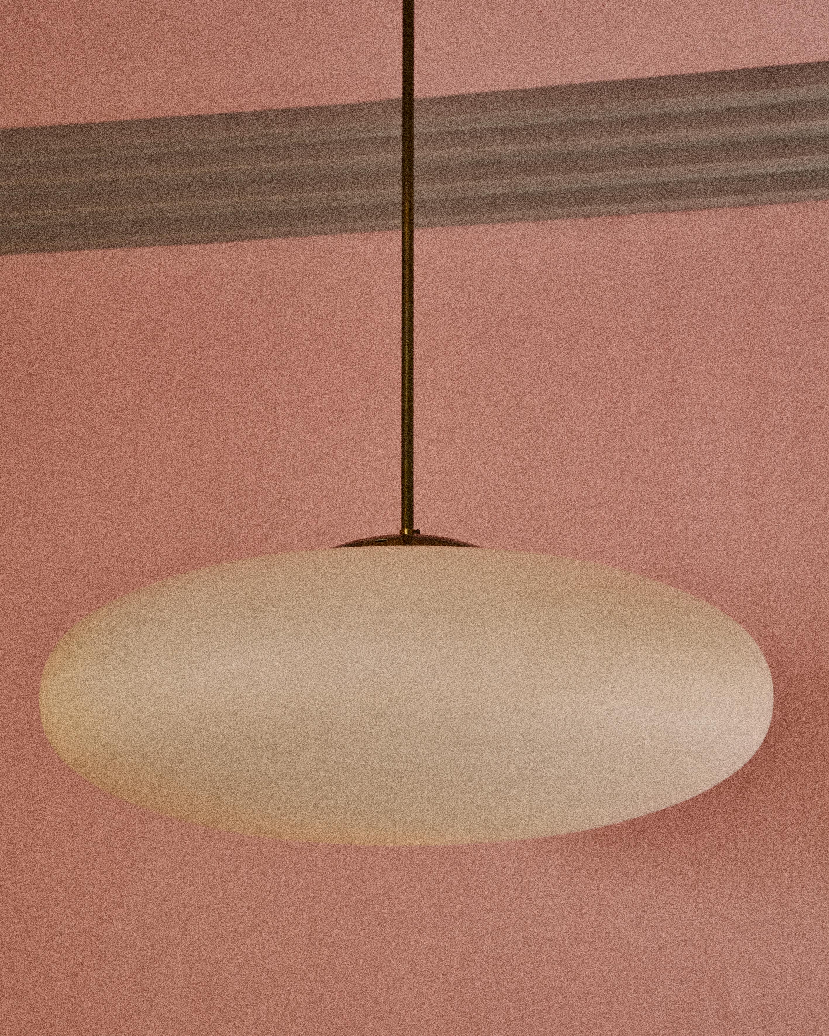 Italian Lampada a sospensione, disegno di Angelo Lelii per Arredoluce, Italia in vendita