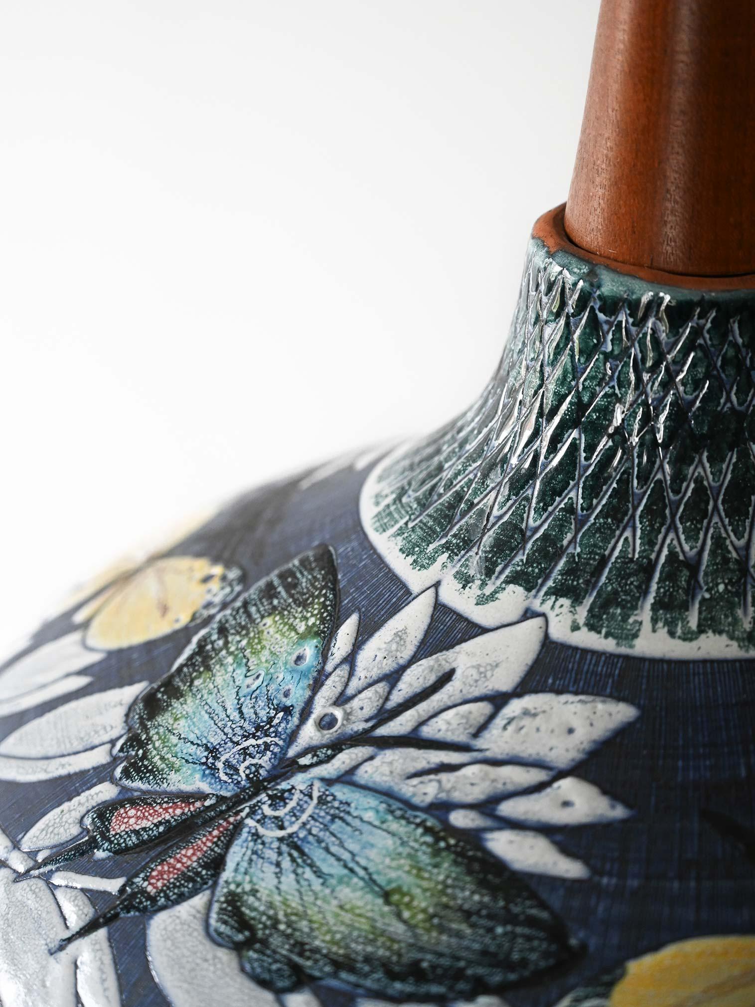 Lampada a sospensione in ceramica di Tilgmans Keramik mediados del siglo XX en venta