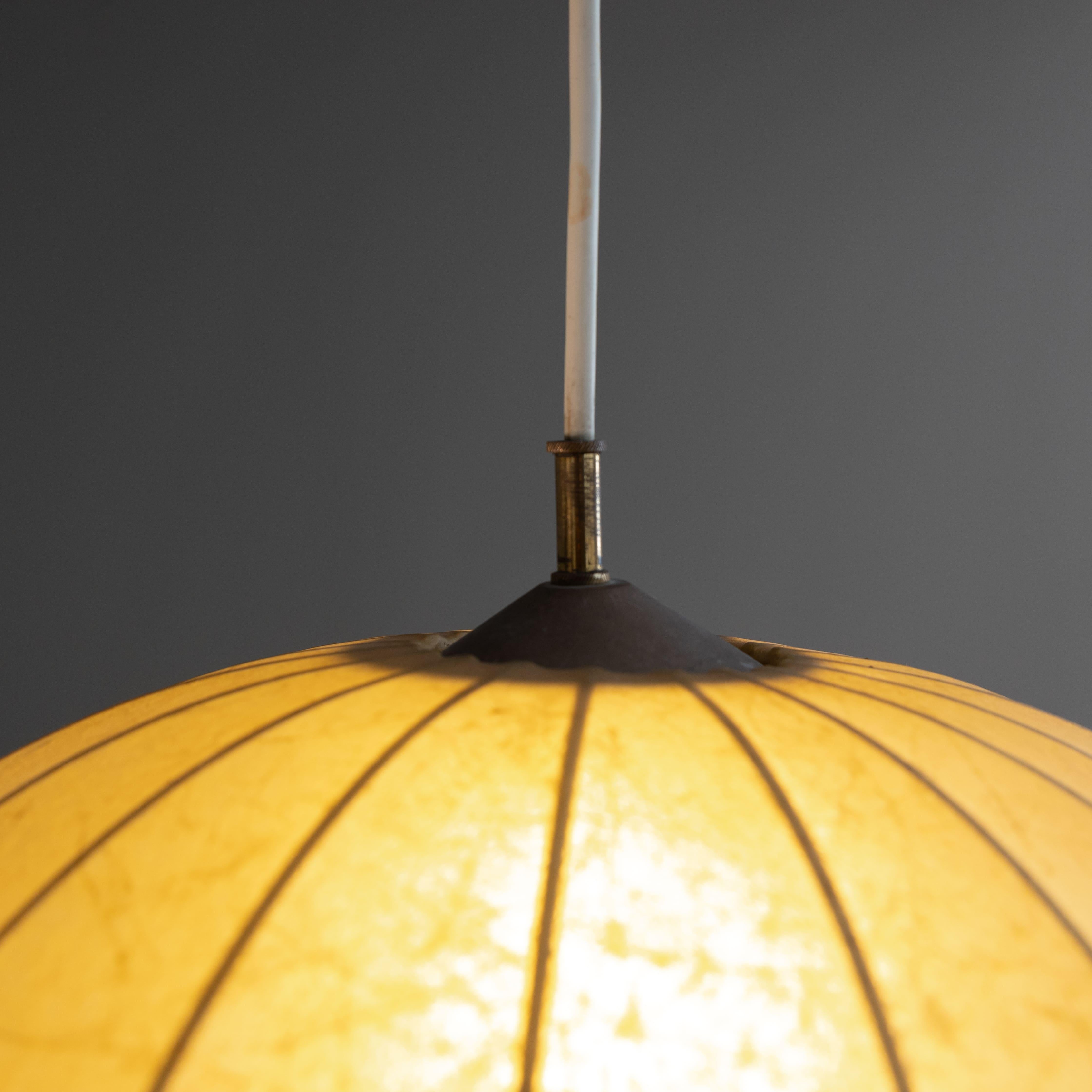 Lampada a sospensione in cocoon, 1960 In condizioni buone in vendita a Milano, Lombardia