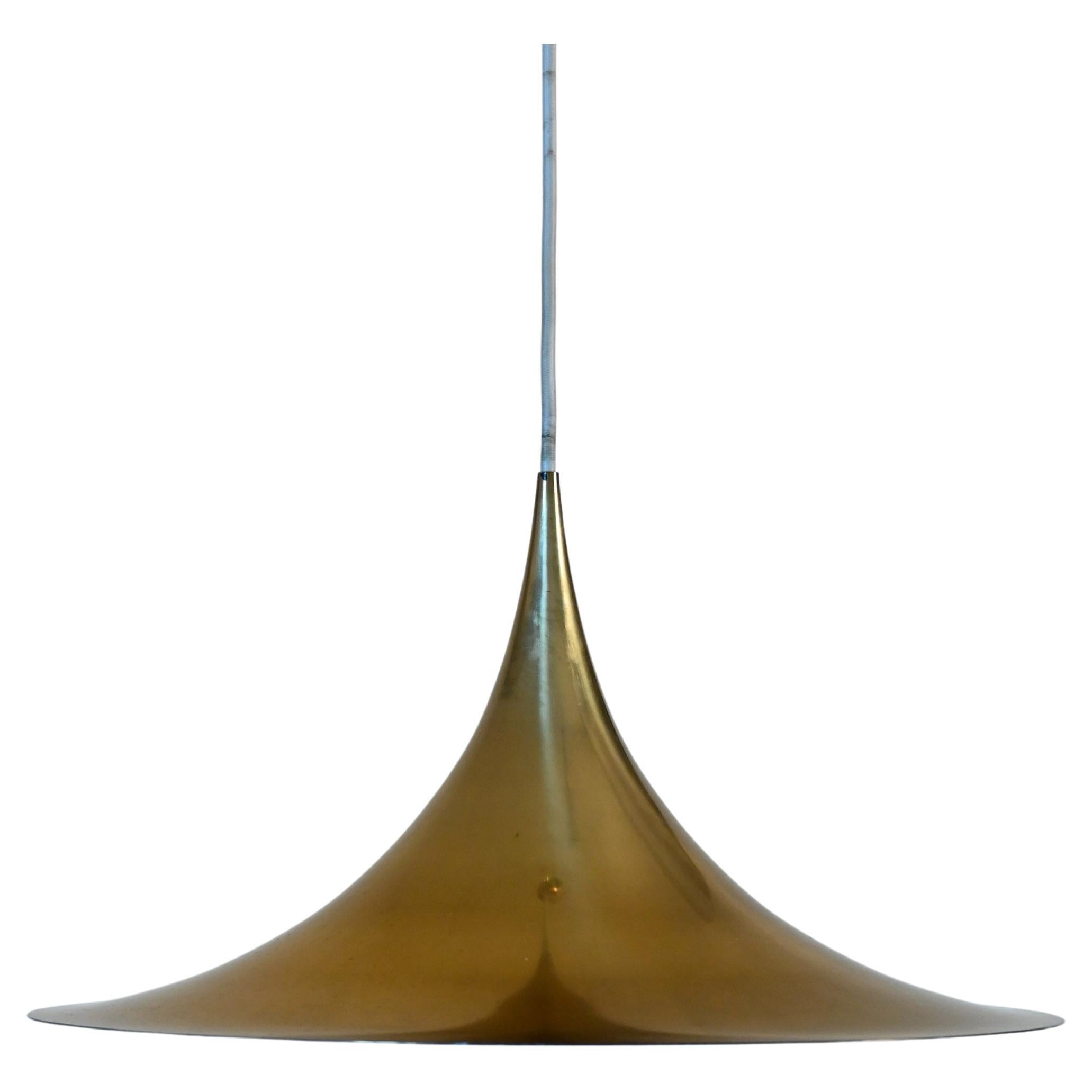 Lampada a sospensione in ottone attribuita a Claus Bonderup
Torsten Thorup