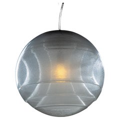 murano glass hanging lamp, Carlo Nason, Mazzega, 1970