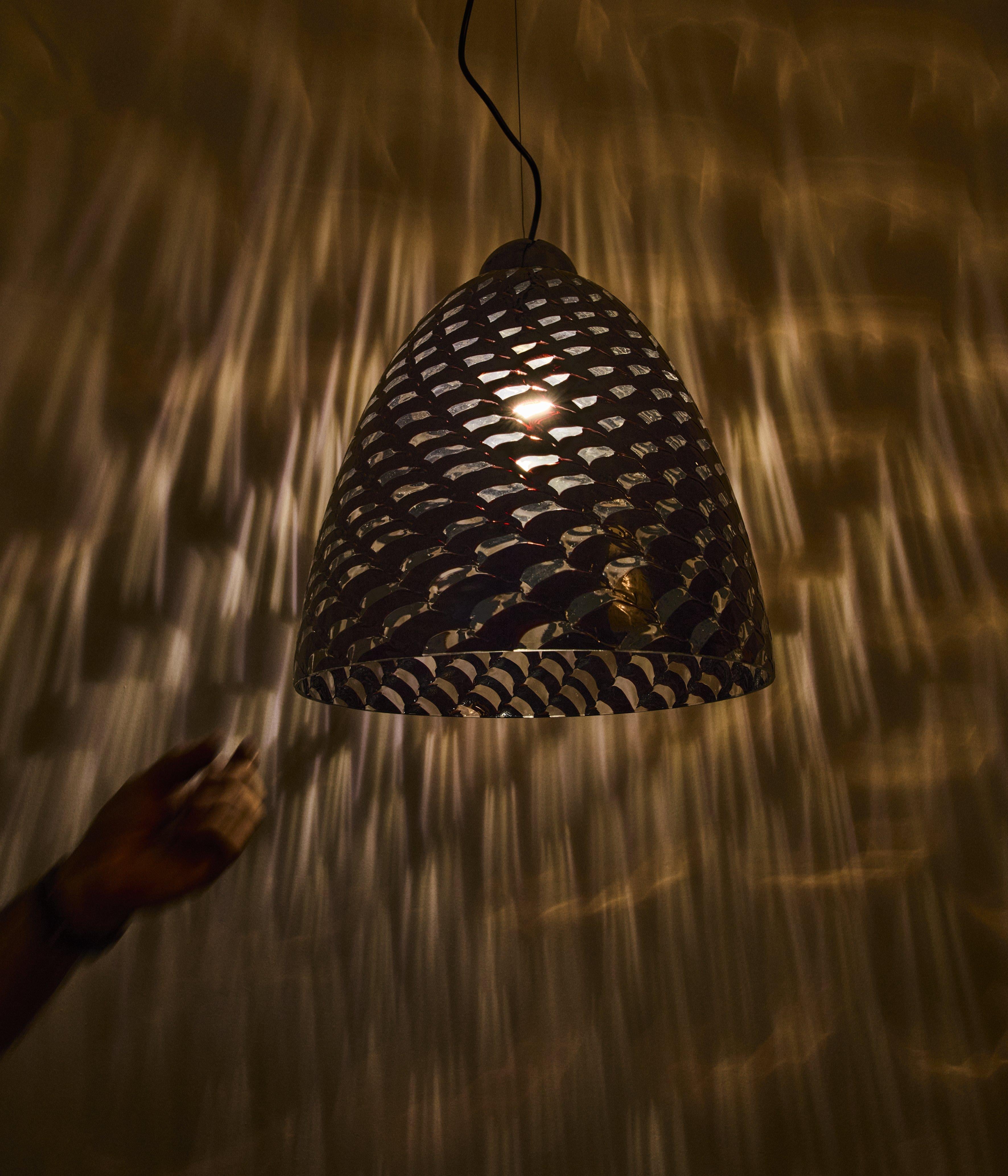 Lampada a sospensione LS105, design Carlo Nason per A.V. Mazzega In condizioni buone in vendita a Milano, Lombardia