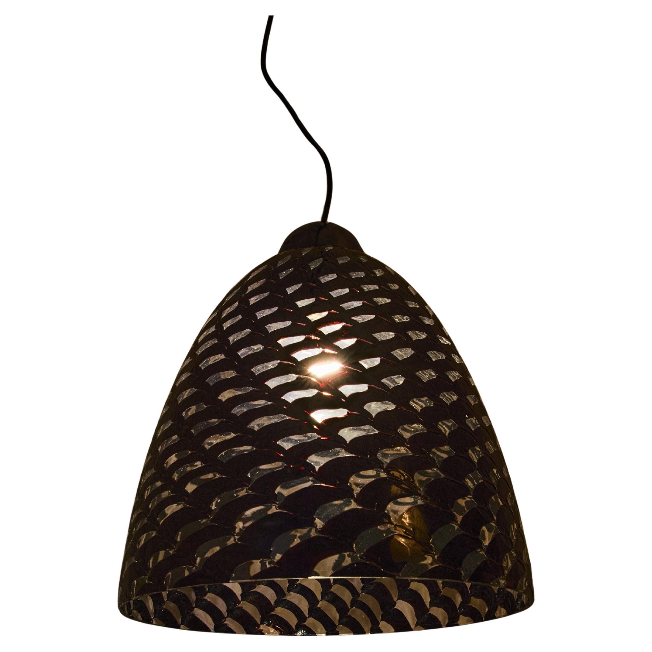 Lampada a sospensione LS105, design Carlo Nason per A.V. Mazzega