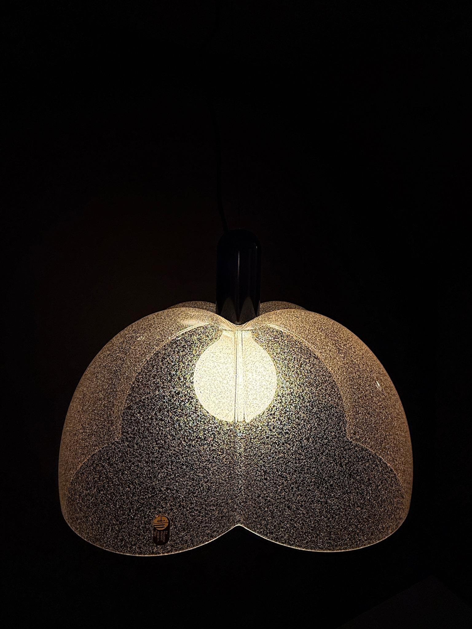 Vetro di Murano Lampada a sospensione LS111, design Carlo Nason per A.V. Mazzega in vendita