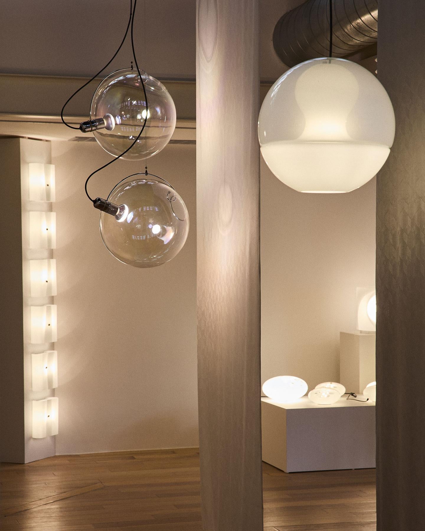 Italian Lampada a sospensione LS116, design Carlo Nason per A.V. Mazzega in vendita