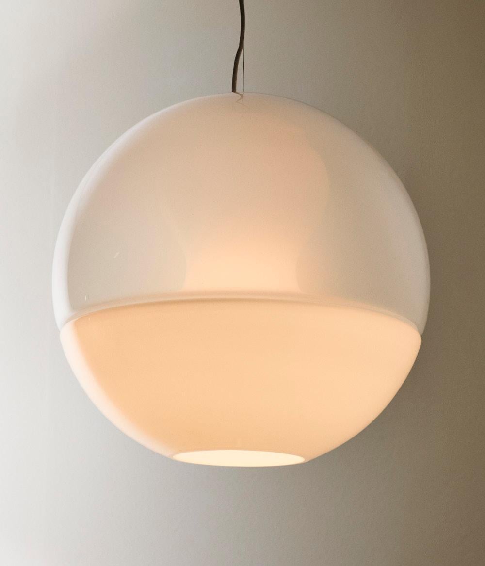 Late 20th Century Lampada a sospensione LS116, design Carlo Nason per A.V. Mazzega in vendita