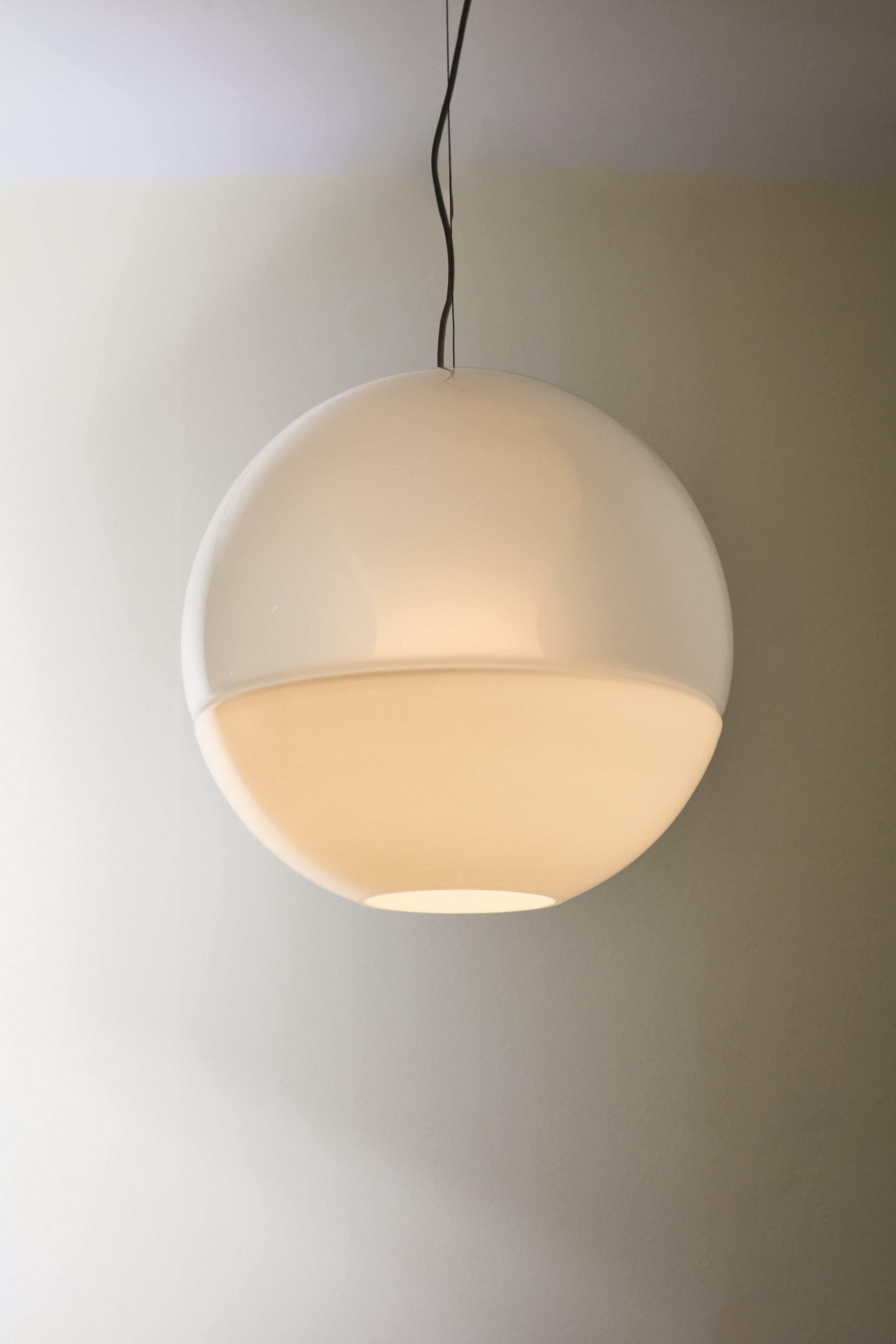 Vetro di Murano Lampada a sospensione LS116, design Carlo Nason per A.V. Mazzega in vendita
