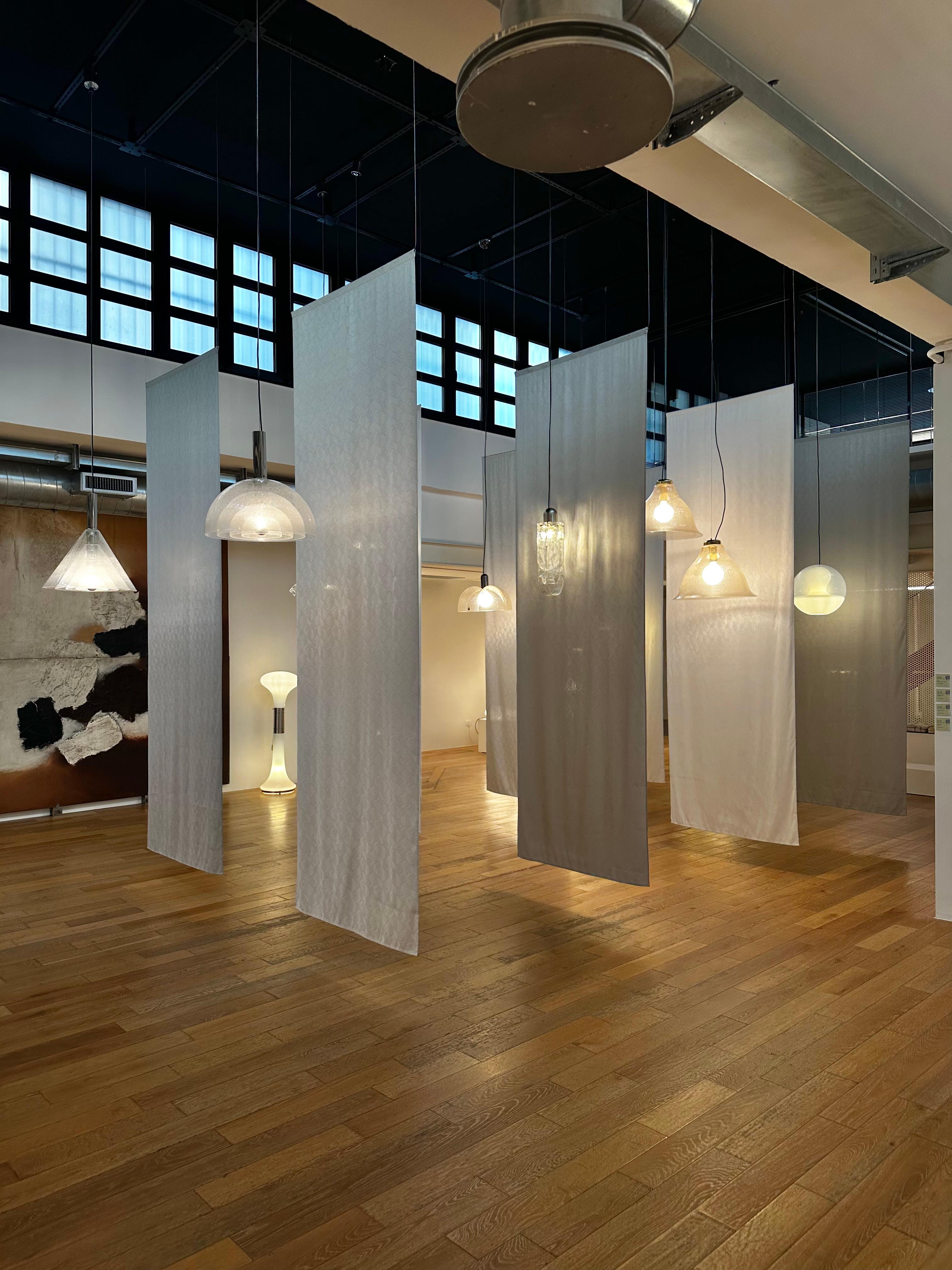 Lampada a sospensione LS116, design Carlo Nason per A.V. Mazzega in vendita 1