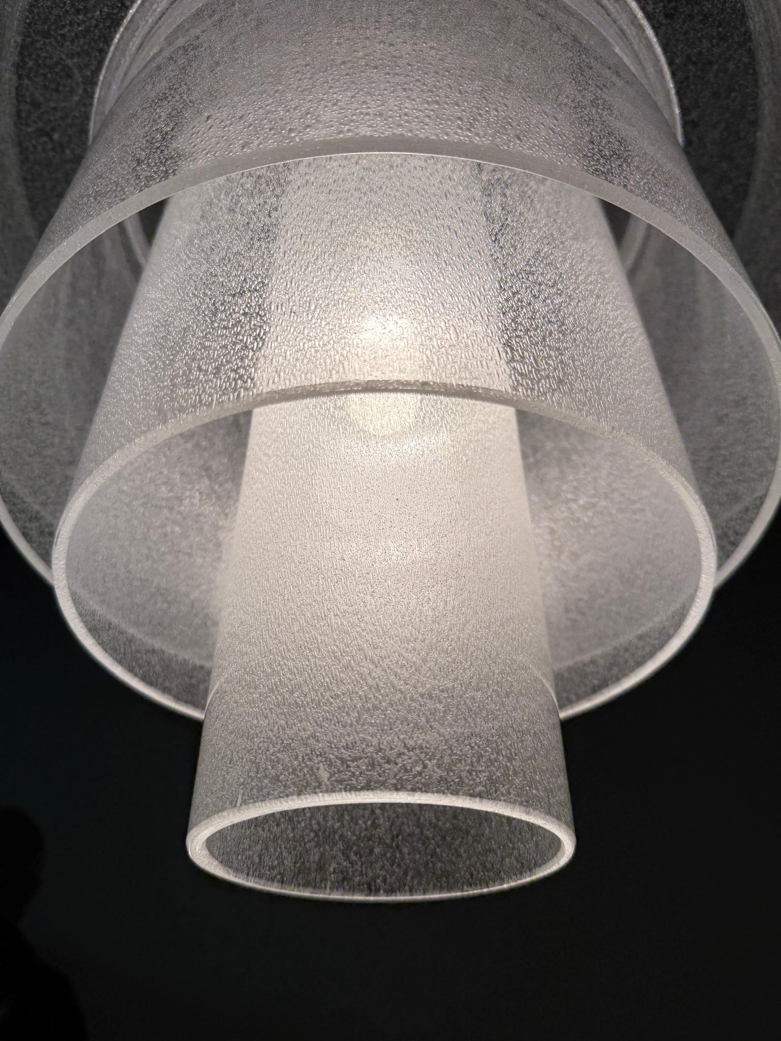 Lampada a sospensione LS120, design Carlo Nason per A.V. Mazzega in vendita 4