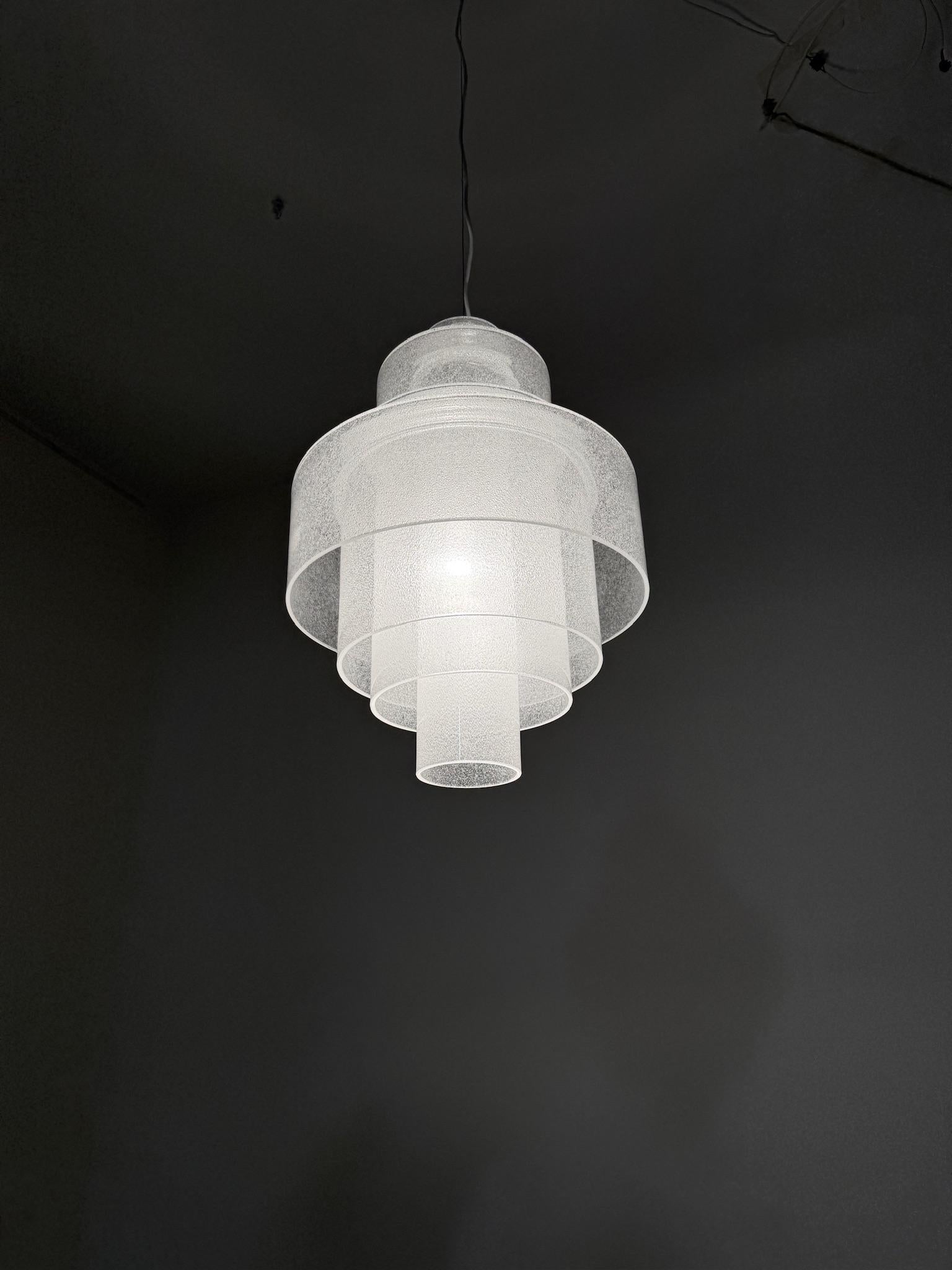 Lampada a sospensione LS120, design Carlo Nason per A.V. Mazzega in vendita 1