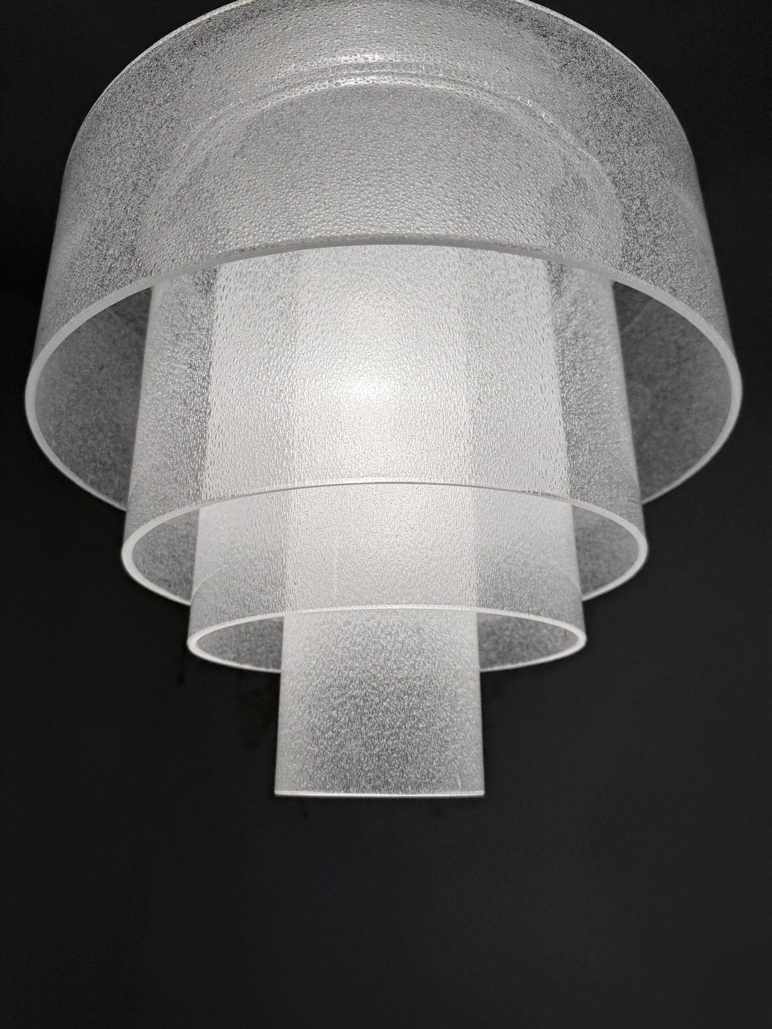 Lampada a sospensione LS120, design Carlo Nason per A.V. Mazzega in vendita 2