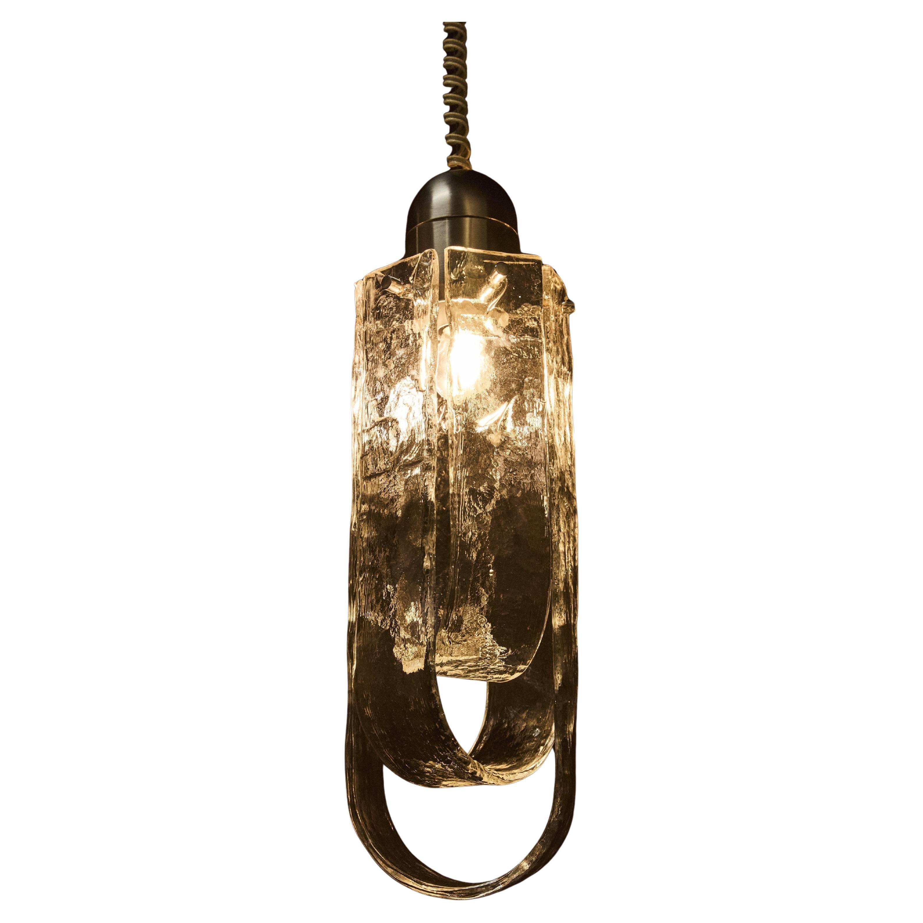 Lampada a sospensione LS187, design Carlo Nason per A.V. Mazzega