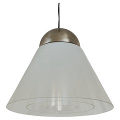 Lampada a sospensione LS189 a cono, design Carlo Nason per A.V. Mazzega