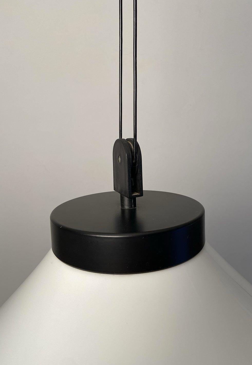Italian Lampada a sospensione Mod. 1874 di Martinelli Luce, design anni ’80 in vendita