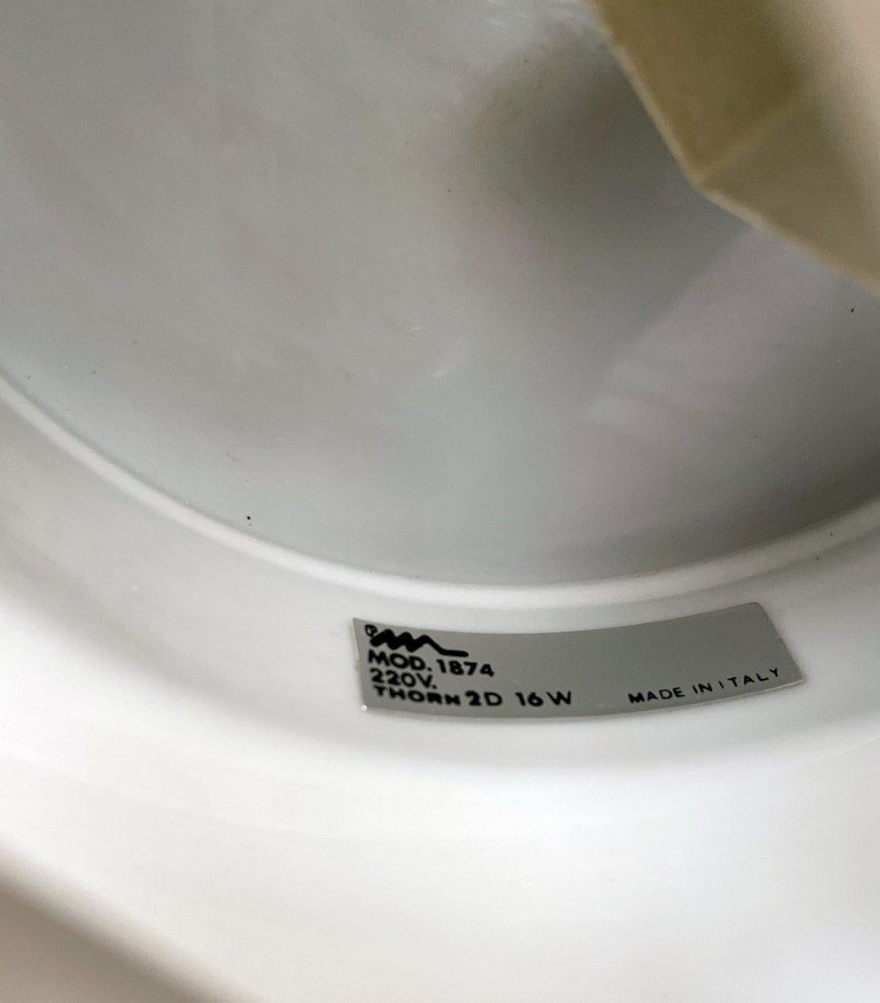 Lampada a sospensione Mod. 1874 di Martinelli Luce, design anni ’80 In condizioni buone in vendita a Ravenna, IT