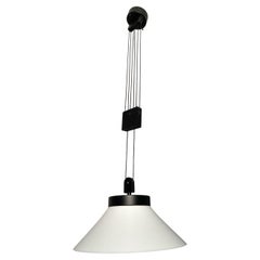 Mod. 1874 pendant lamp by Martinelli Luce, 1980s design